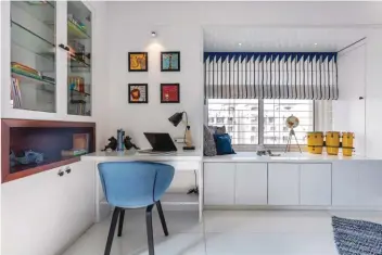  ??  ?? Project: Apartment 1001 | Firm: Between Walls | Designers: Natasha Shah | Location: Mumbai | area: 1400 sqft | image: Inclined Studio