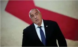  ??  ?? Boyko Borissov has been under pressure from daily anti-government protests since early July. Photograph: Reuters