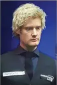  ??  ?? Neil Robertson is counting down the days until his barber opens.