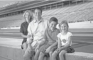  ?? KEVIN LILES, USA TODAY SPORTS ?? Tyler Letarte, second from right, is a regular in a North Carolina mini Outlaw karts series. “We are doing this no different than kids playing football or soccer,” said his dad, Steve Letarte.