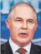  ??  ?? Scott Pruitt
EPA administra­tor