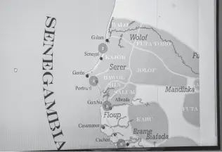  ??  ?? The database maps the slave trade from Africa across the Atlantic to the Americas, as well as intra-American routes. The materials have helped piece together rare stories of the enslaved.