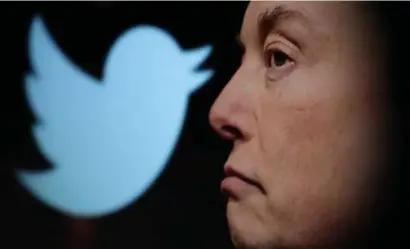  ?? REUTERS ?? Elon Musk, de rijkste man ter wereld, nam vorige week donderdag Twitter over, en dat maakte (ex-)werknemers erg wantrouwig. “In zeven dagen heeft Musk de ziel van Twitter veranderd.”FOTO