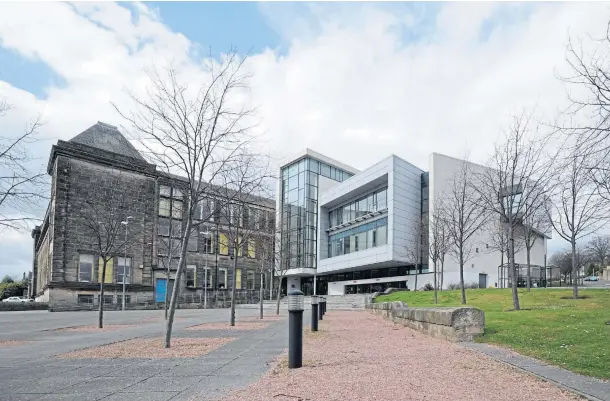  ??  ?? ACTION: Claims have been made that retiring lecturers from Fife College are being replaced by poorer paid, less qualified instructor­s.