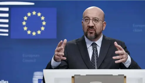  ?? ?? European Council President Charles Michel