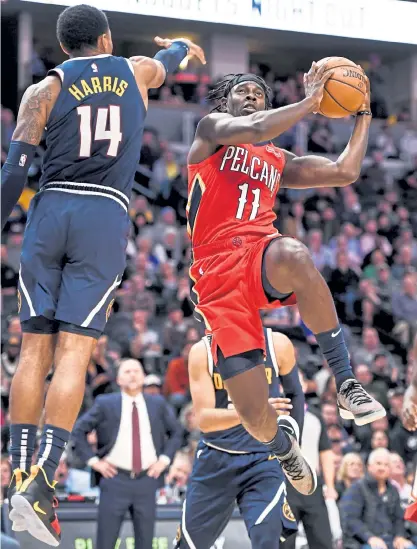  ?? AAron Ontiveroz, The Denver Post ?? If the Nuggets are just one player from winning the NBA championsh­ip, the Pelicans’ Jrue Holiday could be their guy.