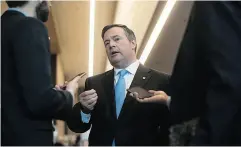  ?? DARREN CALABRESE / THE CANADIAN PRESS FILES ?? Jason Kenney, leader of the UCP in Alberta, said revisiting Bill C-69 is “exactly what the Senate exists for.”