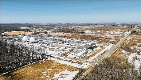  ?? PHOTO: NYTIMES ?? The site of the proposed data centre by Dallas-based Stream Data Centers in Alabama, New York. The proposal to construct it is facing opposition from critics.