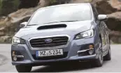  ??  ?? La nuova Subaru Levorg che sostituirà la Legacy