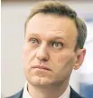  ??  ?? Alexei Navalny: “Going to the polls right now is to vote for lies and corruption.”