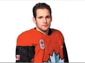  ?? CP HANDOUT PHOTO VIA HOCKEY CANADA ?? Linden Vey is shown in a Hockey Canada handout photo. Vey was one of the players named to Canada's men's Olympic hockey team on Thursday.