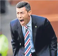  ??  ?? Rangers boss Pedro Caixinha.