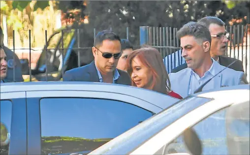  ?? CEDOC PERFIL ?? PROCESADA. Los jueces Martín Irurzun y Eduardo Farah, de la Sala II de la Cámara Federal, decidirán la situación de la senadora.