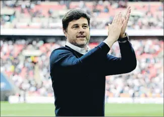  ?? HENRY BROWNE / GETTY ?? Mauricio Pochettino, entrenador del Tottenham en las últimas cuatro temporadas