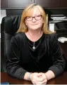  ?? Staff photo by Hunt Mercier ?? ■ Helen Diggs, executive director of Rand Sams’ Outreach Shelter, poses for a portrait Friday in her Texarkana, Texas, office.