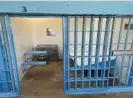  ?? Photograph: Courtesy of the ACLU ?? A solitary cell in the former death row unit of Louisiana State Penitentia­ry, known as Angola prison, where youth are now housed.