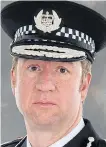  ??  ?? ‘We have to look at doing something different’... police chief Simon Bailey has been widely criticised after his comments about offenders yesterday