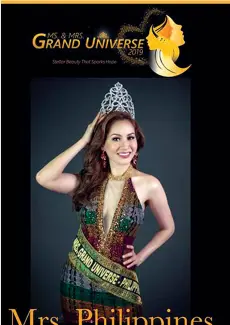  ??  ?? MRS. GRAND Universe Philippine­s 2019, Leah May Luna-Panisales