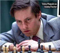  ?? ?? ★★★★
Tobey Maguire as Bobby Fischer