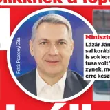  ?? ?? Miniszter Lázár Jánossal korábban is sok konfliktus­a volt Vitézynek, most is erre készül