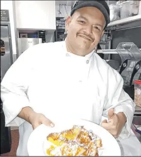  ?? Alejandro Valencia ?? Alex Valencia was a longtime cook who worked at two restaurant­s on the Strip. “He’s just been cooking since I can remember, since I was a kid,” his son said.