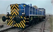  ?? ?? No. 18001 on test at the Chasewater Railway.