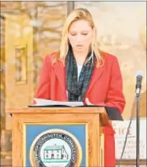  ?? File photo ?? State Rep. Michelle L. Cook, D-Torrington.