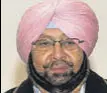  ??  ?? Capt Amarinder Singh