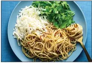  ?? (For The Washington Post/Scott Suchman) ?? Spaghetti With Anchovy, Lemon and Arugula