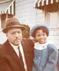  ?? ?? Patricia Smith Griffin grew up in Dayton and was the youngest of nine children. She is shown on the right with her father, J.C. Smith, on Easter of 1964 in Dayton.