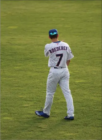  ?? Photo courtesy South Bend Cubs ?? Hart baseball alumnus Cole Roederer was selected by the Chicago Cubs with the 77th pick in the 2018 MLB First-Year Player Draft. He currently plays for the South Bend Cubs in Indiana.