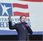  ??  ?? Conan O’Brien speaks onstage during the 11th Annual Stand Up for Heroes Event presented by The New York Comedy Festival and The Bob Woodruff Foundation at The Theater at Madison Square Garden. — AFP