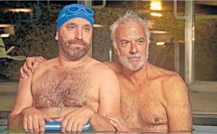  ?? Foto: Cedida ?? Los actores Markos Marín y Adolfo Fernández, en los papeles de Nilo y Walrus.