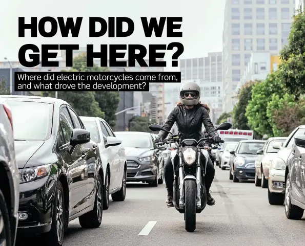  ??  ?? ABOVE: Cities are the natural home of electric bikes