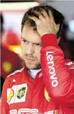  ?? BILD: SN/AP ?? Sebastian Vettel bekommt Heimat die Krise zu spüren. in der