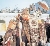  ??  ?? on BBC One tomorrow at 9pm
At a stately pace: on her 1983 tour of Bangladesh the Queen visited the village of Bairagpur