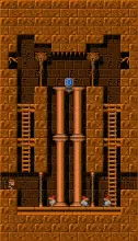  ?? ?? » [Atari ST] Rooms were usually several screens high, like this one featuring the priceless Jewel Of Ankhel.