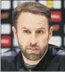  ??  ?? GARETH SOUTHGATE: The England manager had some tough decisions over 23-man squad.