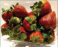  ?? PHOTO BY BETTE BANJACK ?? There’s nothing like fresh strawberri­es to add zest to a recipe.