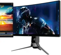  ??  ?? Fromleftto­right: 4K and 32 inches is the value sweet spot; gaming panels with higher refresh rates are pricey; true HDR with local dimming is insanely expensive.
