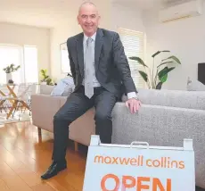  ?? ?? Maxwell Collins’ Eugene Carroll says rising interest rates have put brakes on the market. Picture: Peter Ristevski