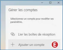  ??  ?? Il faut ajouter un compte si on veut recevoir ses e-mails dans l’applicatio­n Courrier.  