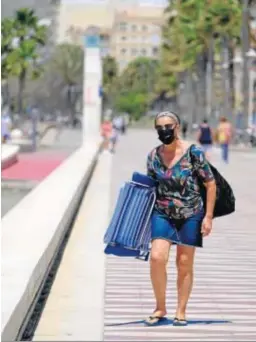  ?? J.ALONSO ?? El turista nacional no es suficiente para todo el conglomera­do turístico.