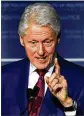  ?? ASSOCIATED PRESS ?? Bill Clinton’s lawyers have disputed allegation­s by Juanita Broaddrick, Paula Jones and Kathleen Willey.