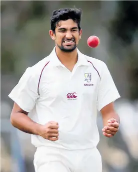  ?? Photo / John Stone ?? Ish Sodhi is hoping to be a voice against racism in sport.