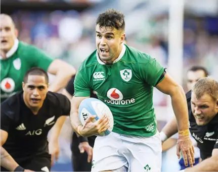  ?? PICTURE: Getty Images ?? Beatable: Conor Murray exploits chinks in the All Black armour in Chicago