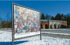  ?? Foto: Elke Böcker ?? Aufsteller mit Fotografie­n des Münchner Fotografen Bernhard Lang sind im gesamten Stadtgebie­t in Ingolstadt verteilt.