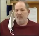  ?? The Associated Press ?? In this image taken from court video, Harvey Weinstein attends his extraditio­n hearing in June from Wende Correction­al Facility, a maximum security prison, near Buffalo, N.Y.