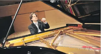  ?? PROPEL ?? Multi-award-winning pianist Daniel Wnukowski, who was born and raised in Windsor, will bring his and technical abilities on the piano — along with his penchant for storytelli­ng — to Mackenzie Hall on Saturday.