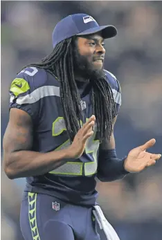  ?? KIRBY LEE, USA TODAY SPORTS ?? “Players are becoming more cognizant for what needs to be done, the power they have,” Seahawks cornerback Richard Sherman says.